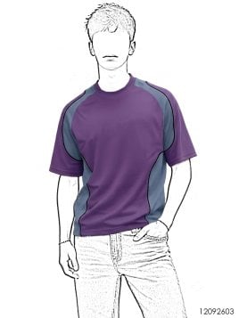 MOLDE POLERA BOXY FIT CORTES HOMBRE 2603