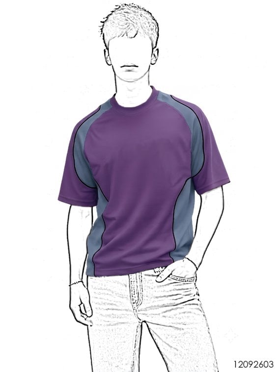 MOLDE POLERA BOXY FIT CORTES HOMBRE 2603