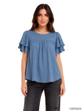 MOLDE POLERA BLUSON MUJER 2604