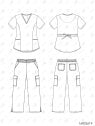 MOLDE CONJUNTO MEDICO MUJER 2619