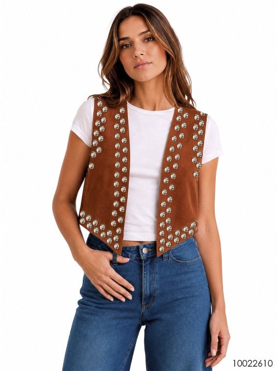 MOLDE CHAQUETA CHALECO MUJER 2610