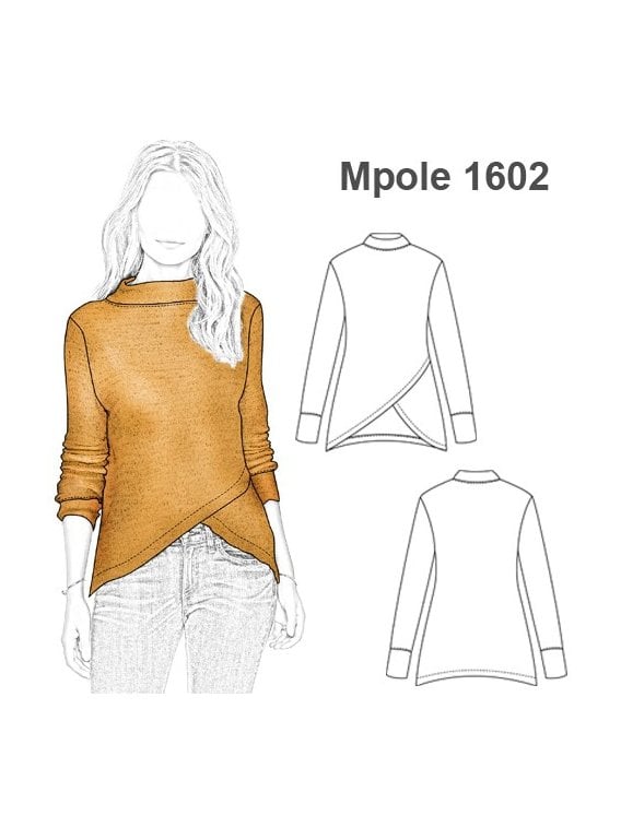 MOLDES PATRONES POLERA REMERA SWETER MUJ