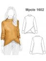MOLDES PATRONES POLERA REMERA SWETER MUJ