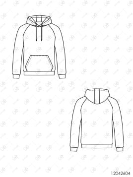 MOLDE POLERON BASICO HOMBRE 2604