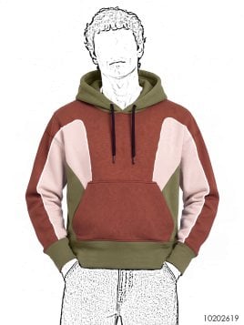 MOLDE POLERON CORTES UNISEX Dept 2619