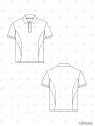 MOLDE POLERA CORTES HOMBRE 2606
