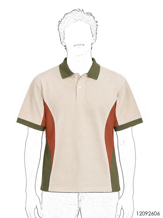MOLDE POLERA CORTES HOMBRE 2606