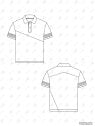 MOLDE POLERA CORTES HOMBRE Dept 2622