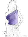 MOLDE BLUSA TOP MUJER 2608