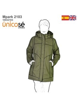 MOLDE PARKA MUJER 2103