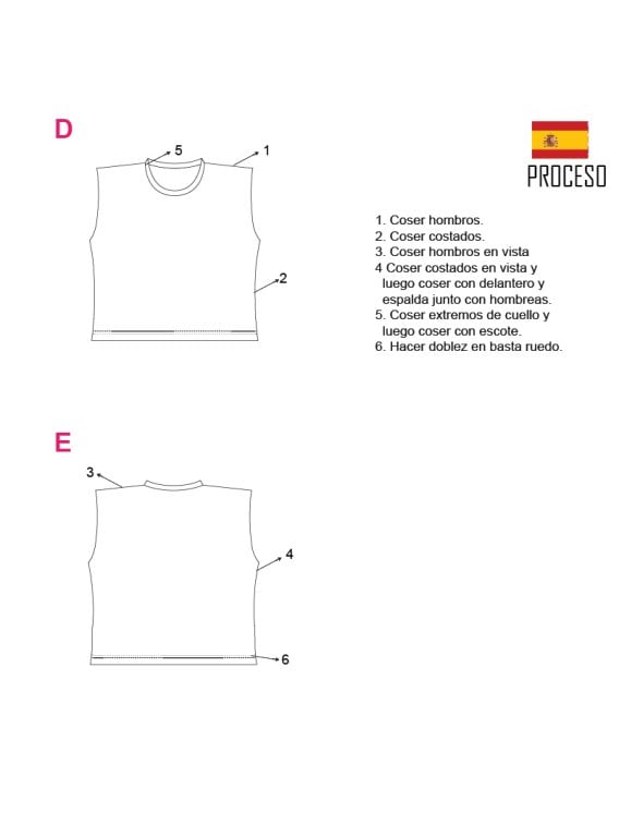 MOLDE POLERA HOMBRERAS MUJER 2008