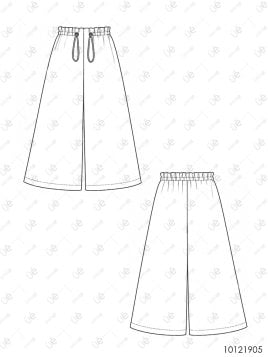 PANTALON PALAZO MUJER 1905