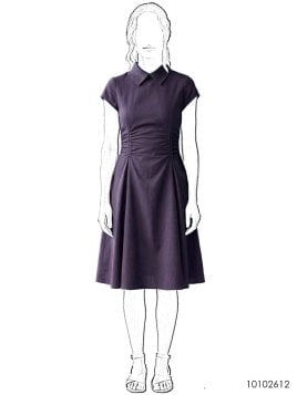 MOLDE VESTIDO MIDI MUJER 2612