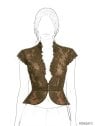 MOLDE BLUSA ENCAJE MUJER 2610