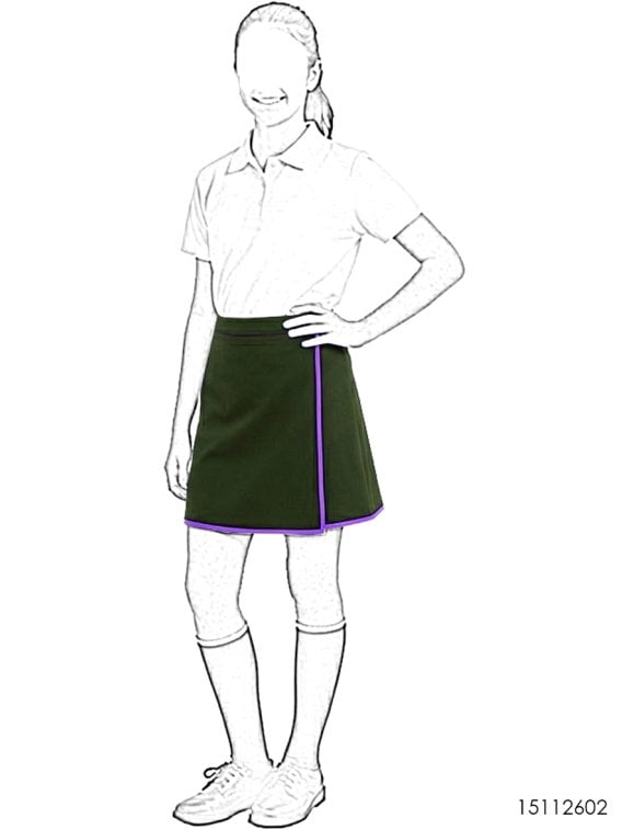 MOLDE ESCOLAR FALDA SHORT 2602