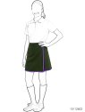 MOLDE ESCOLAR FALDA SHORT 2602