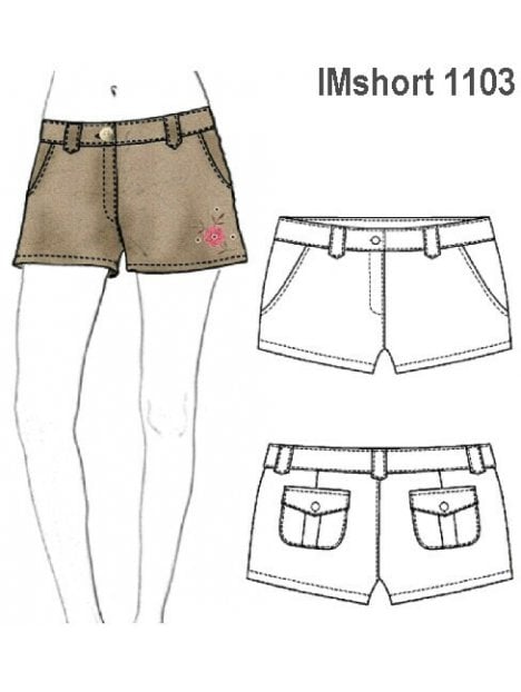 SHORT CORTO A LA CADERA