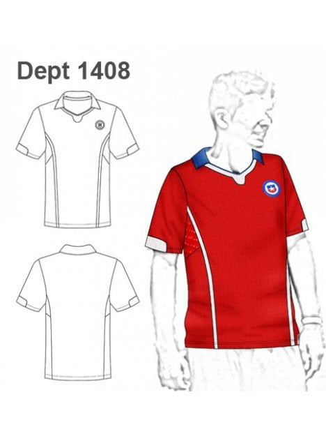 DEPORTE CAMISETA FUTBOL 1408