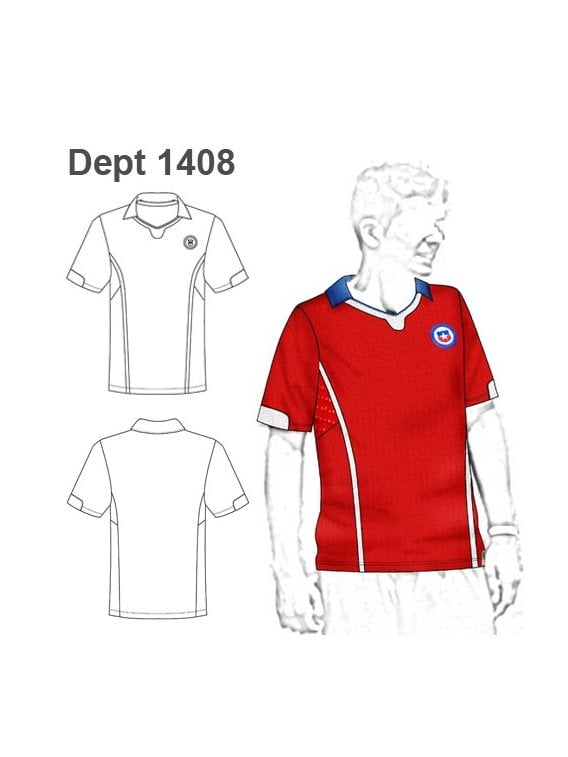 DEPORTE CAMISETA FUTBOL 1408