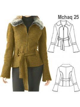 CHAQUETA CON CIERRE MUJER