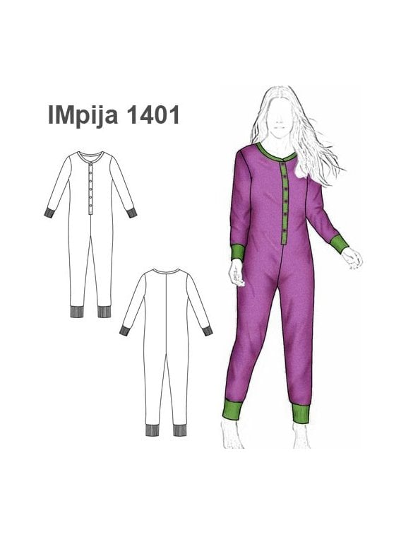 PIJAMA ENTERITO NIÑA 1401