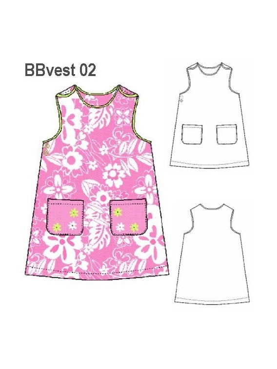 VESTIDO JUMPER BEBE