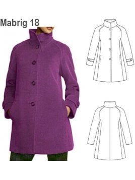 ABRIGO CUELLO ALTO MUJER