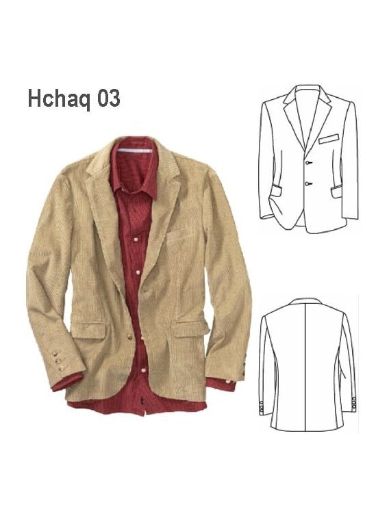 CHAQUETA CUELLO SPORT HOMBRE