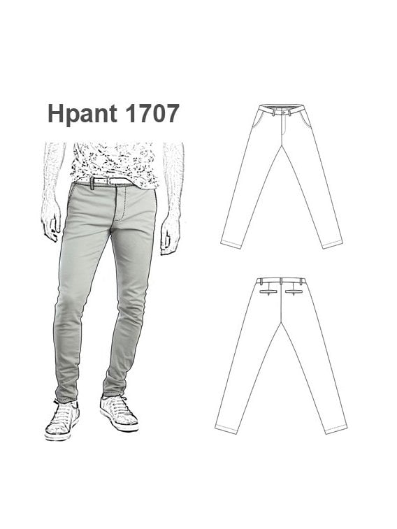 PANTALON PITILLO HOMBRE 1707
