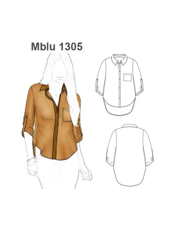 BLUSA CAMISERA MULLET