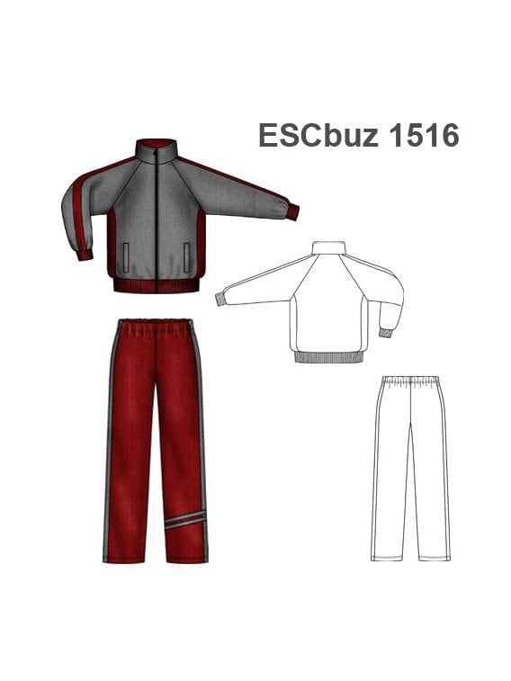 MOLDE: BUZO ESCOLAR 1516