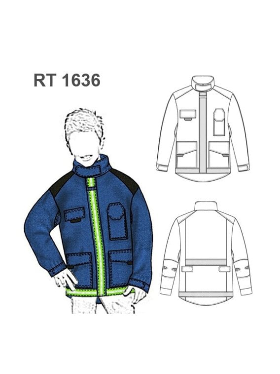 CHAQUETA BOMBERO INFANTIL RT 1636