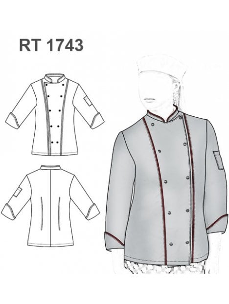 CHAQUETA CHEF RT 1743