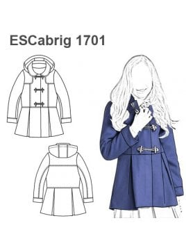 ABRIGO MONTGOMERY  ESCOLAR 1701