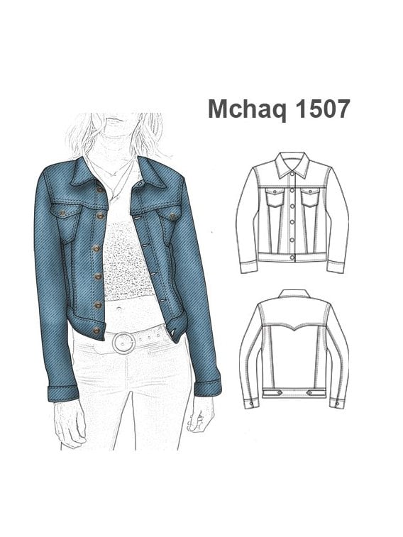 MOLDES PATRONES CHAQUETA CAMPERA CAZADOR