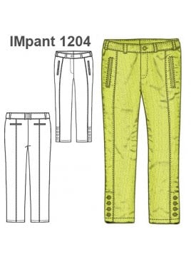 PANTALON RECTO NIÑA 1204