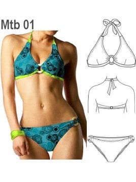 TRAJE DE BAÑO BIKINI MUJER 0901