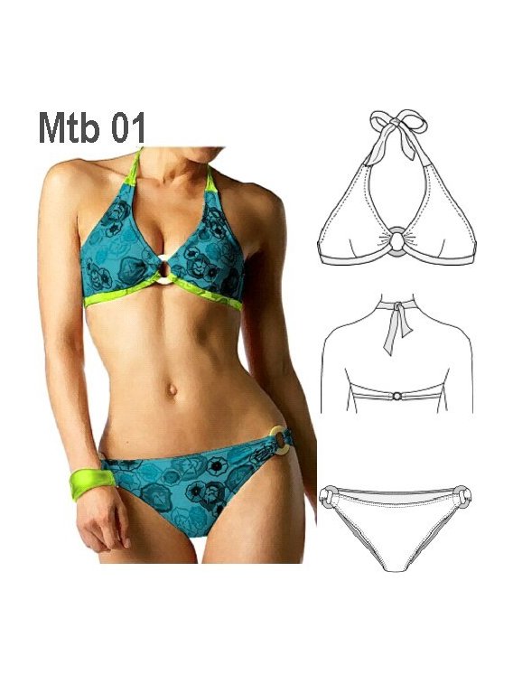 TRAJE DE BAÑO BIKINI MUJER 0901
