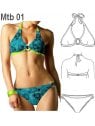 TRAJE DE BAÑO BIKINI MUJER 0901