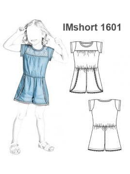 SHORT ENTERITO NIÑA 1601
