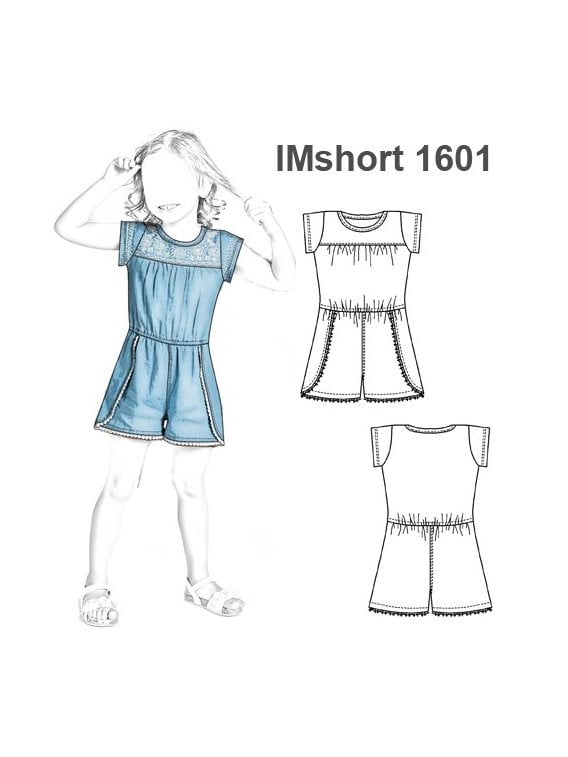 SHORT ENTERITO NIÑA 1601