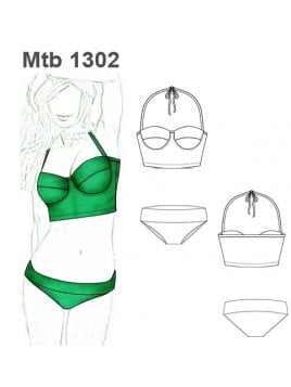 TRAJE DE BAÑO BIKINI MUJER 1302