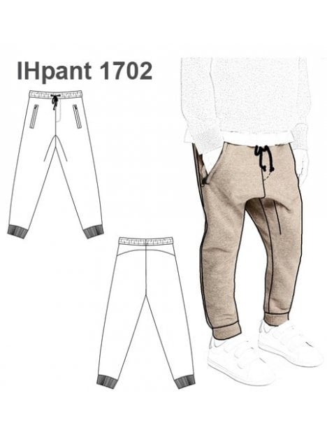 PANTALON BUZO URBANO NIÑO 1702