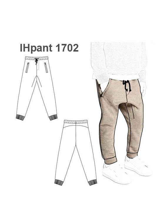PANTALON BUZO URBANO NIÑO 1702