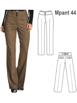 PANTALON CLASICO MUJER 0944