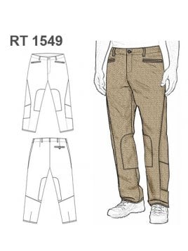 PANTALON TRABAJO TACTICA RT 1549