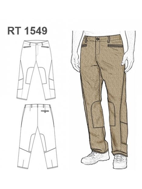 PANTALON TRABAJO TACTICA RT 1549