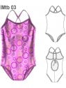 TRAJE DE BAÑO ENTERO NIÑA 0903