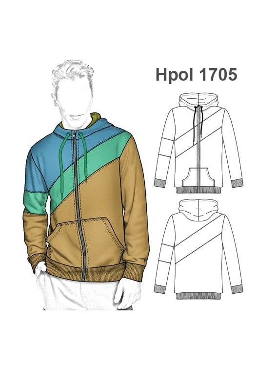 POLERON CANGURO HOMBRE 1705