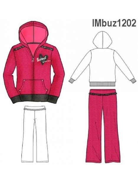 BUZO CANGURO NIÑA 1202